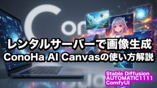 【徹底解説】ConoHa AI Canvasの始め方・使い方！Stable Diffusionがこんなに手軽に！ 
