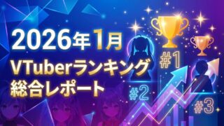 VTuber登録者スパチャランキング【2026年1月】 