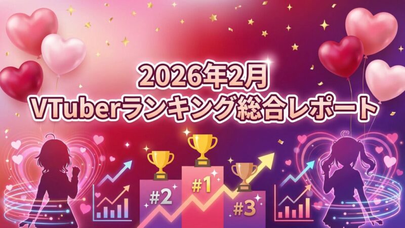 VTuber登録者スパチャランキング【2026年2月】 